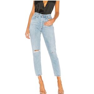 Agolde “Jamie Jeans” in “shakedown”